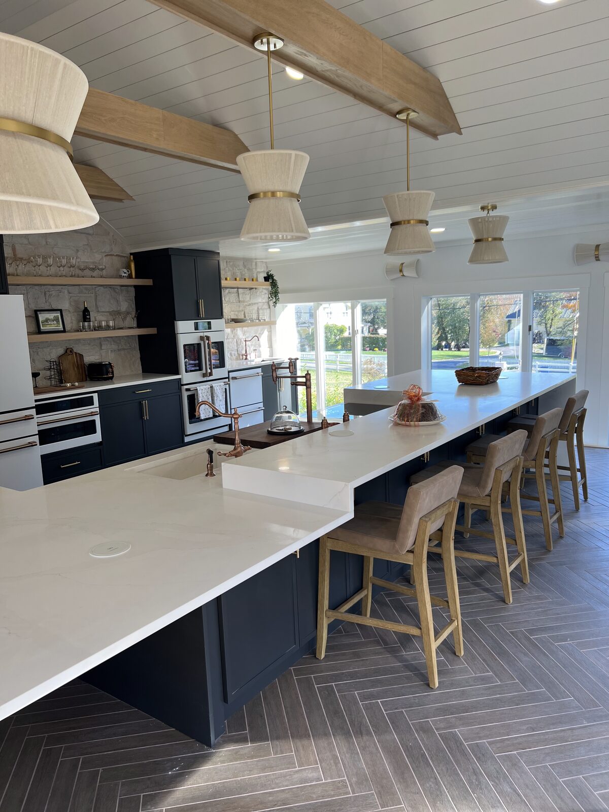 Custom home built by Pellegrino Building