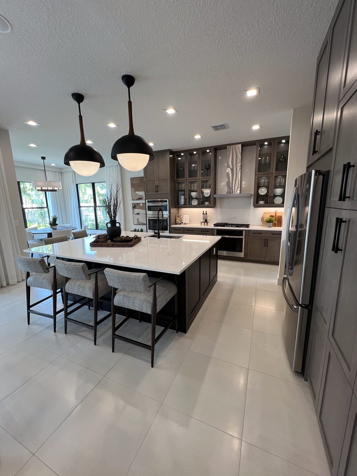 Kitchen and great room